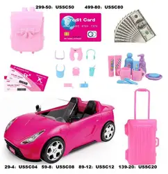 Cars Model Mini Car Toy Kids Toys Juguetes Autos A Escala Items Miniature Doll Accessories For Barbie Children Birthday Present