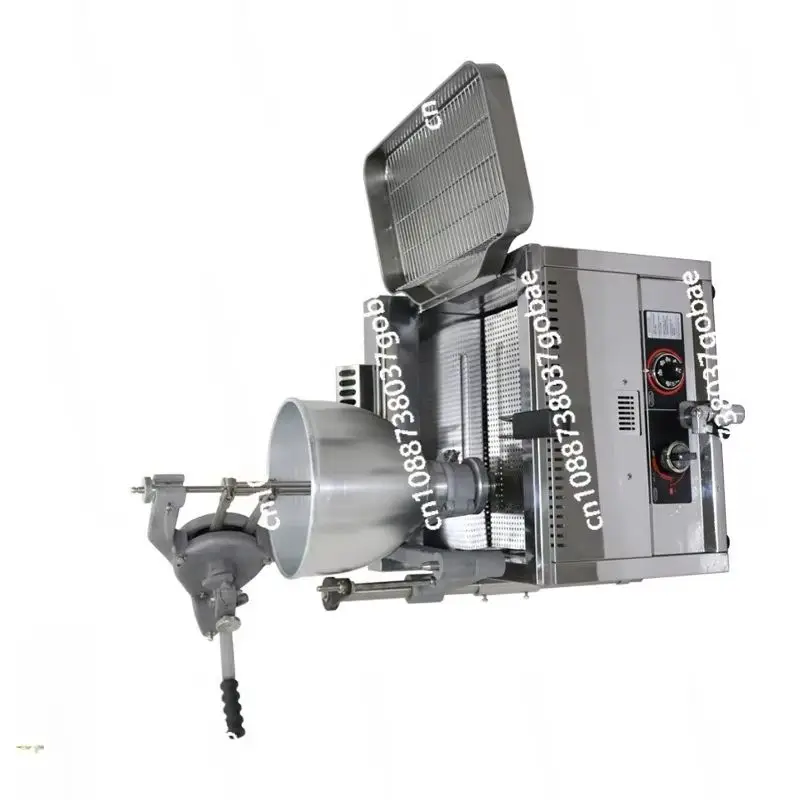 High Capacity Gas Heating Automatic Donut Maker 500-2000pcs/hr, Commercial Doughnut Ring and Mochi Ball Shape Machine