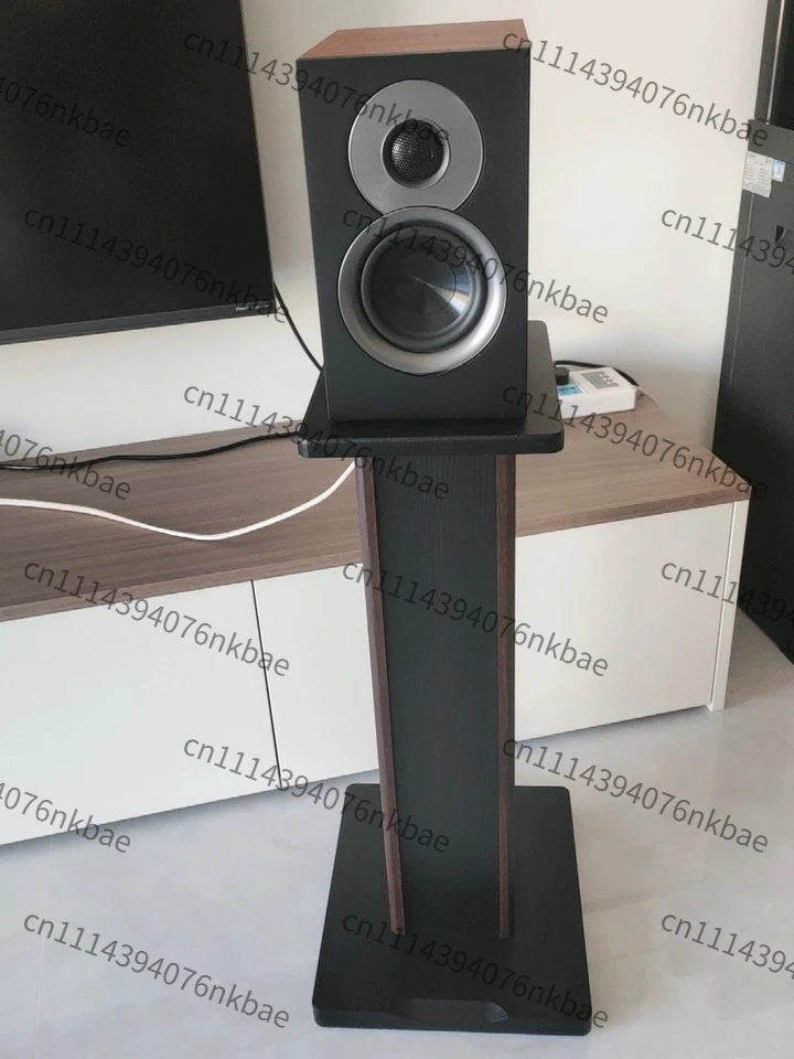 Solid Wood Floor HIFI Speaker Stand, Adjustable Bookshelf Audio Rack Surround Speaker Mount Holder