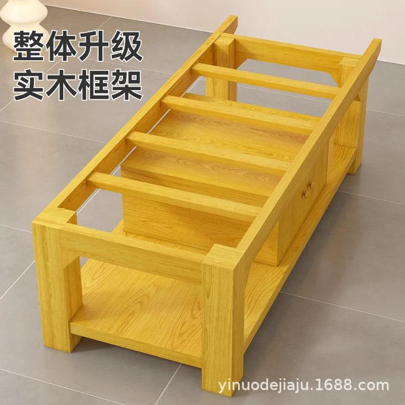 Solid wood integrated beauty bed, special for physiotherapy, step on the back bed, eyelash tattoo embroidery with holes, special