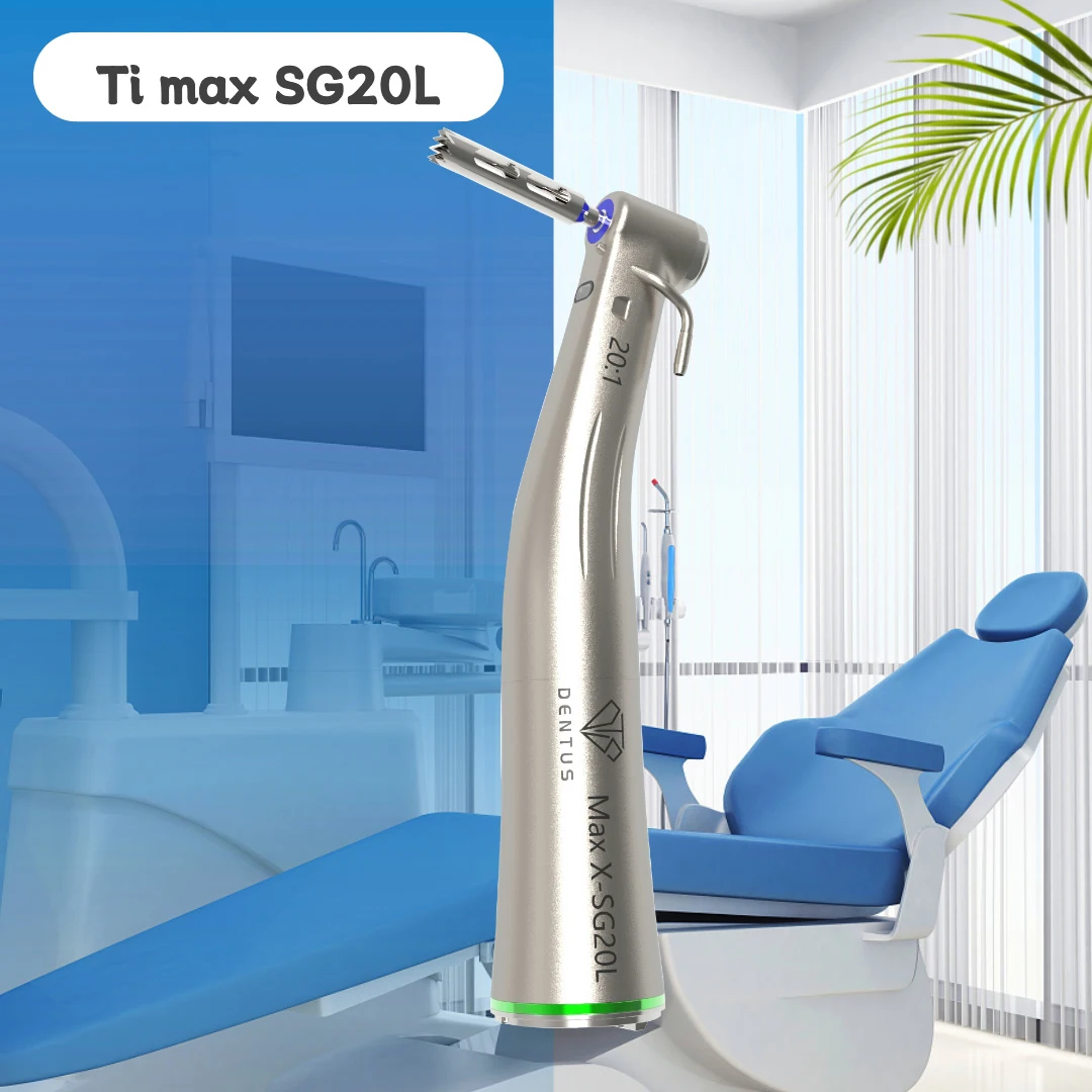 Ti-Max SG20L Surgical Dental im plant Motor Handpiece 20:1 Contra Angle Handpiece LED