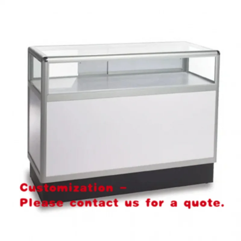 custom.Luxury Design Custom Lockable showcase Jewelry Display Cabinet Shop Furniture 2/3 Showcase