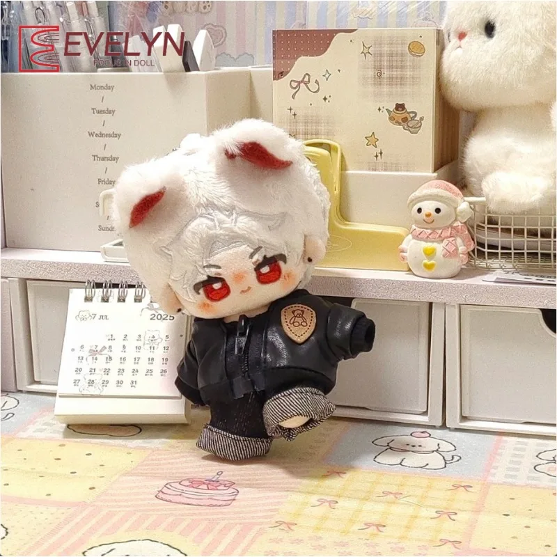 Evelyn 10/15 cm Gioco Love and Deepspace Sylus Caleb Idol Vestiti per bambole Giacca in pelle Jeans Maglione Accessori Abbigliamento Regalo