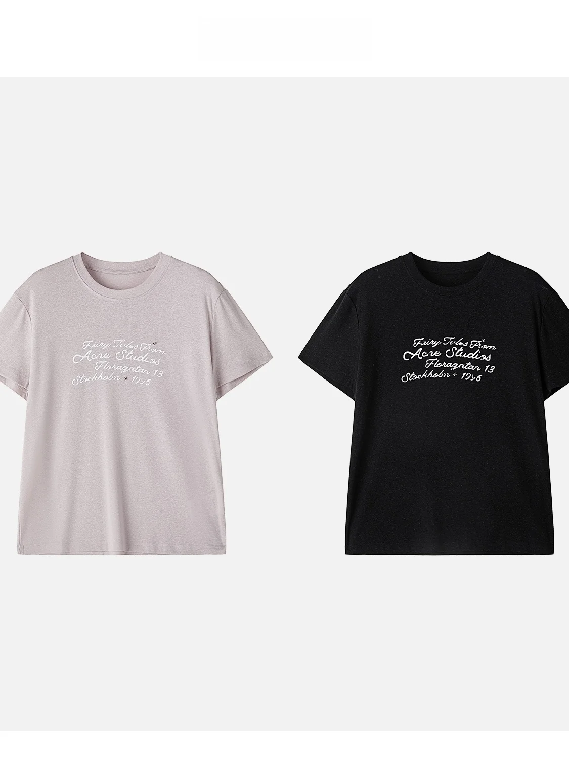 

JINGJING Summer Simple Letter Print Short Sleeve T-Shirt Women's round Neck Versatile Casual Top Fairy Tale File Archive