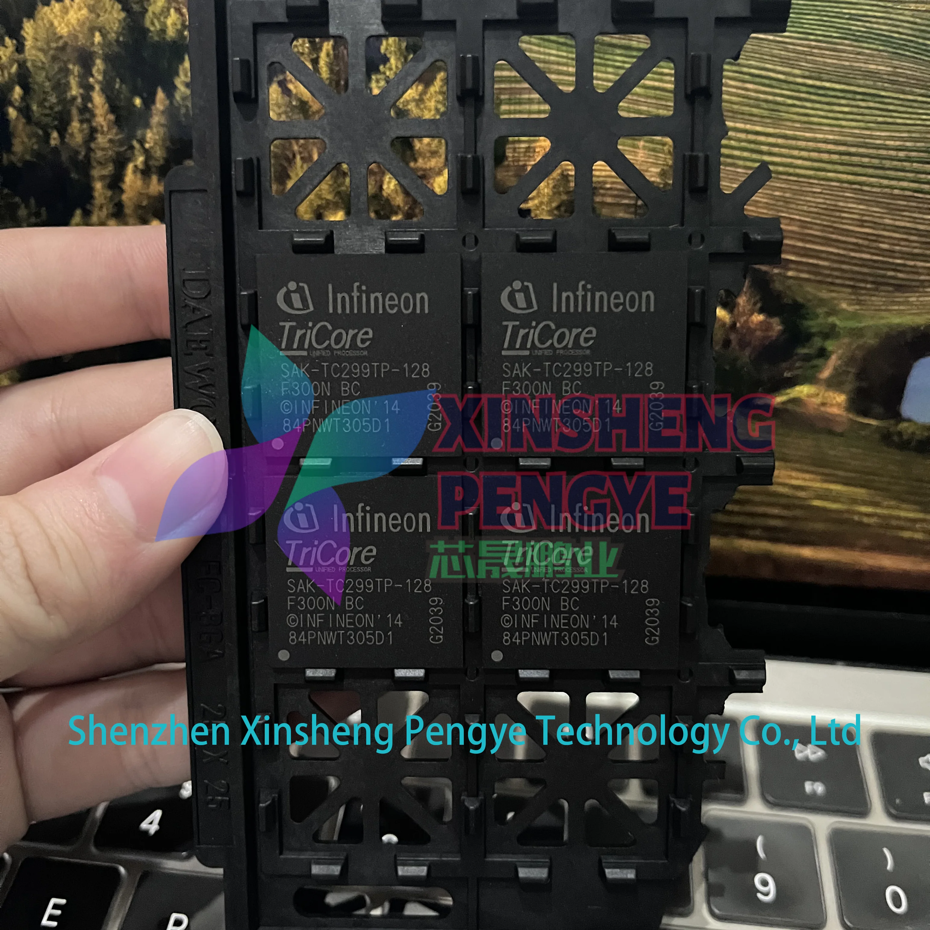 100% nuovo e originale TC299TP128F300NBCKXUMA1 Pacchetto LFBGA-516 TC29xT Serie 8MB Flash 32Bit Microcontrollore IC Disponibile