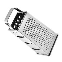 Stainless Steel Multipurpose Grater 4 Sided Box Grater Cheese Zester Vegetable Slicer Potato Shredder Kitchen Fruit Tool