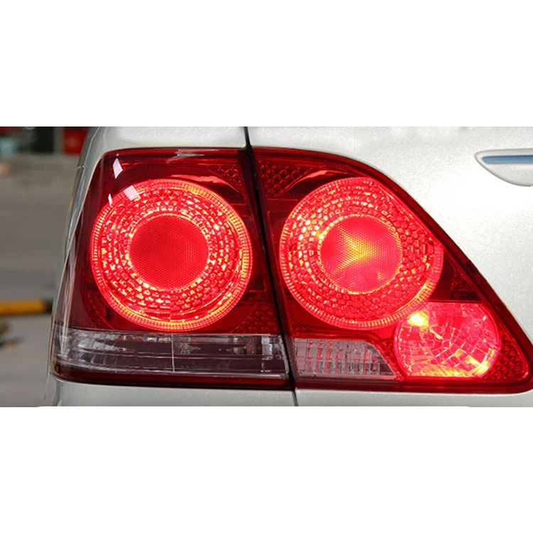 Alta qualidade atualização completa led grandes olhos conjunto de luz traseira para toyota coroa 2003-2009 cauda parar lâmpada de freio traseiro acessórios de luz