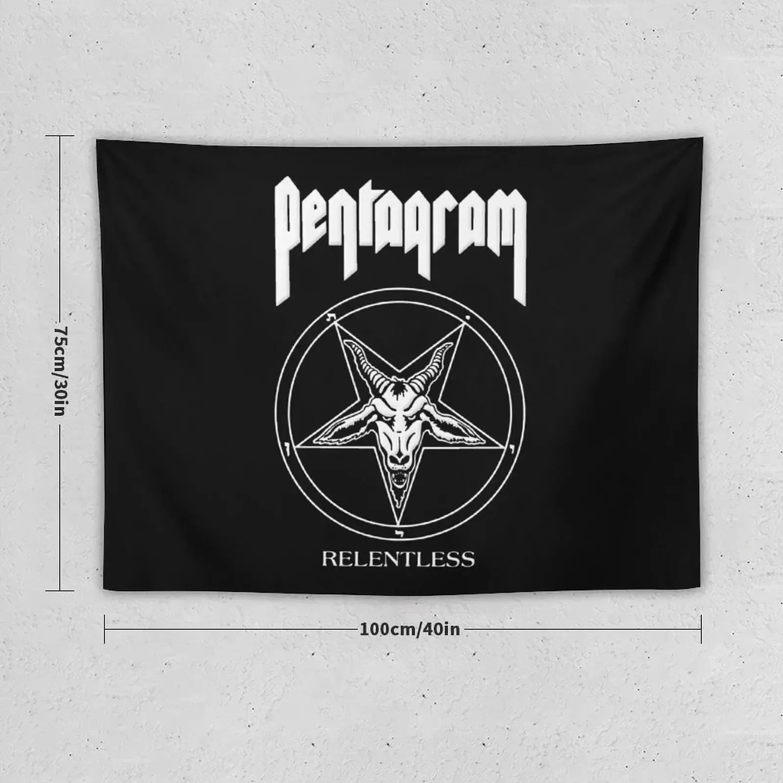 Pentagram Relentless Tapestry Home Decorators Home Decoration Accessories Luxury Living Room Decoration Decoration Room Tapestry