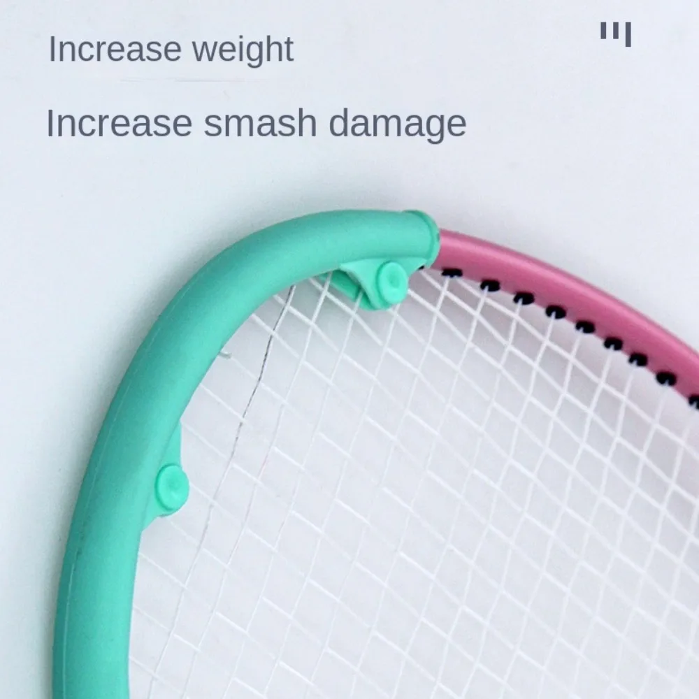 Scratch Prevent Badminton Racket Head Edge Protector Friction Wear Resistant Racket Head Protector Reduce Impact