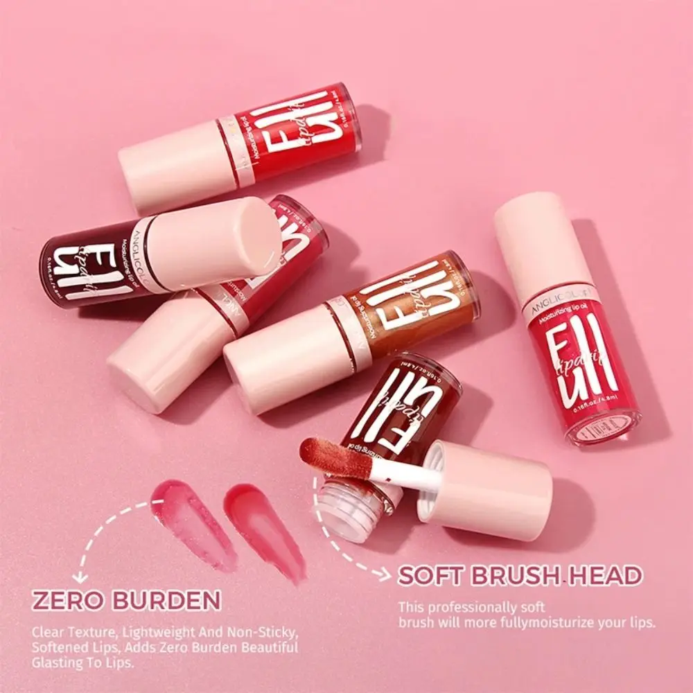 

Professional 6 Colors Lip Gloss Palette Waterproof Long Lasting Mirror Lip Jelly 4.8ML Lip Plumper Lip Jelly Plate Women