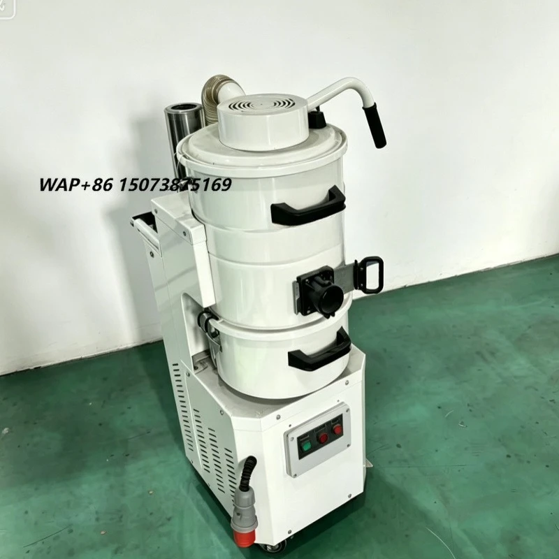 Upper and Lower Bucket Industrial Vacuum Cleaner 380V 30L High Performance for Cleanroom and Factory Workshop Wet Dry