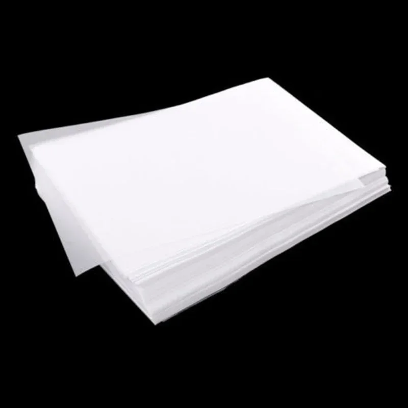 100 Pcs Translucent Tracing Paper Transfer Drawing Paper Sulfuric Acid Paper For Engineering Drawing Hand DIY Picture Sheet