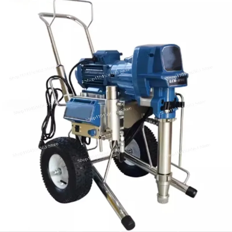 Professional Airless Paint Sprayer 14L 6000W Heavy Duty Plaster Putty Painting Machine w Long Pump