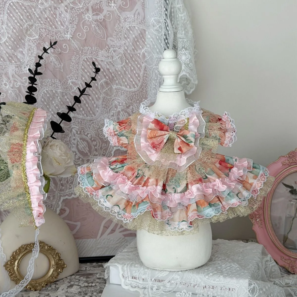 10cm cotton doll clothes, 15cm 20cm doll clothes, clothes for labubu “Dream Ferris Wheel” 55cm reborn doll clothes free shipping