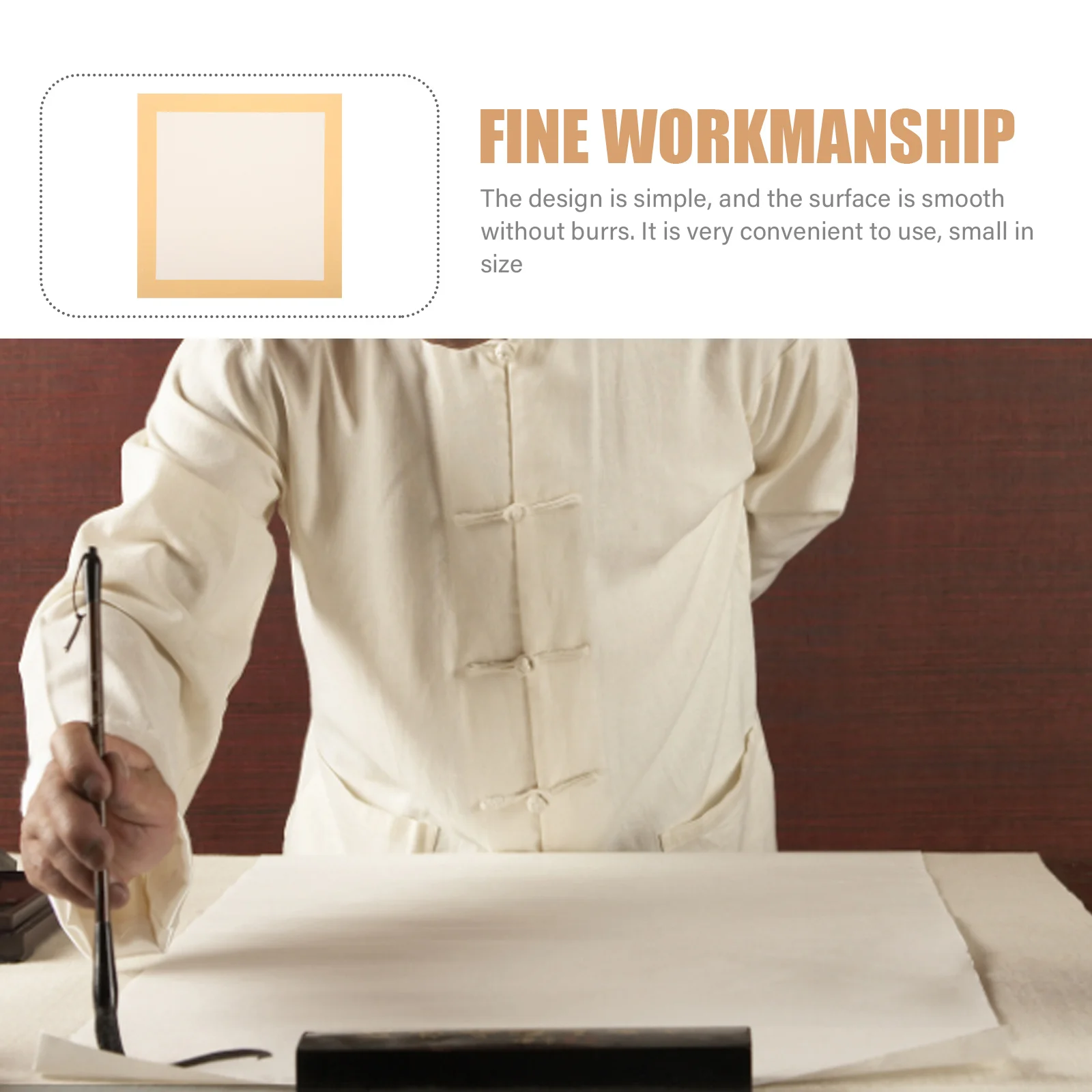 10 Sheets Mirror Card Paper Practical Smooth Surface Best for Calligraphy Practicing Writing Paper Calligraphy Accessories