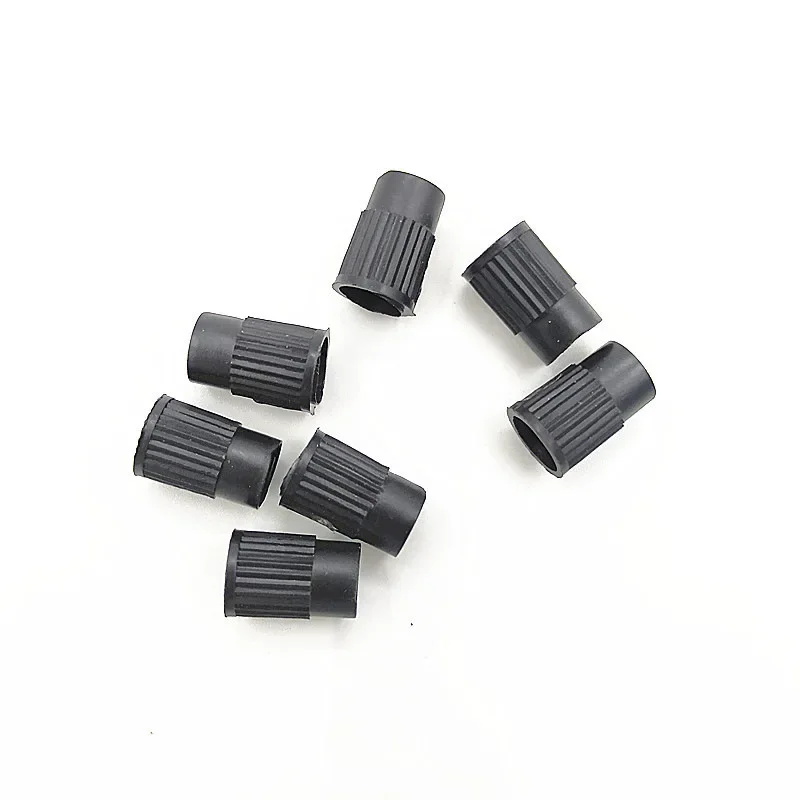 10/100pc Plastic valve caps for automobiles, electric vehicles, general vacuum tires, dust-proof valves, valve caps, valve cores