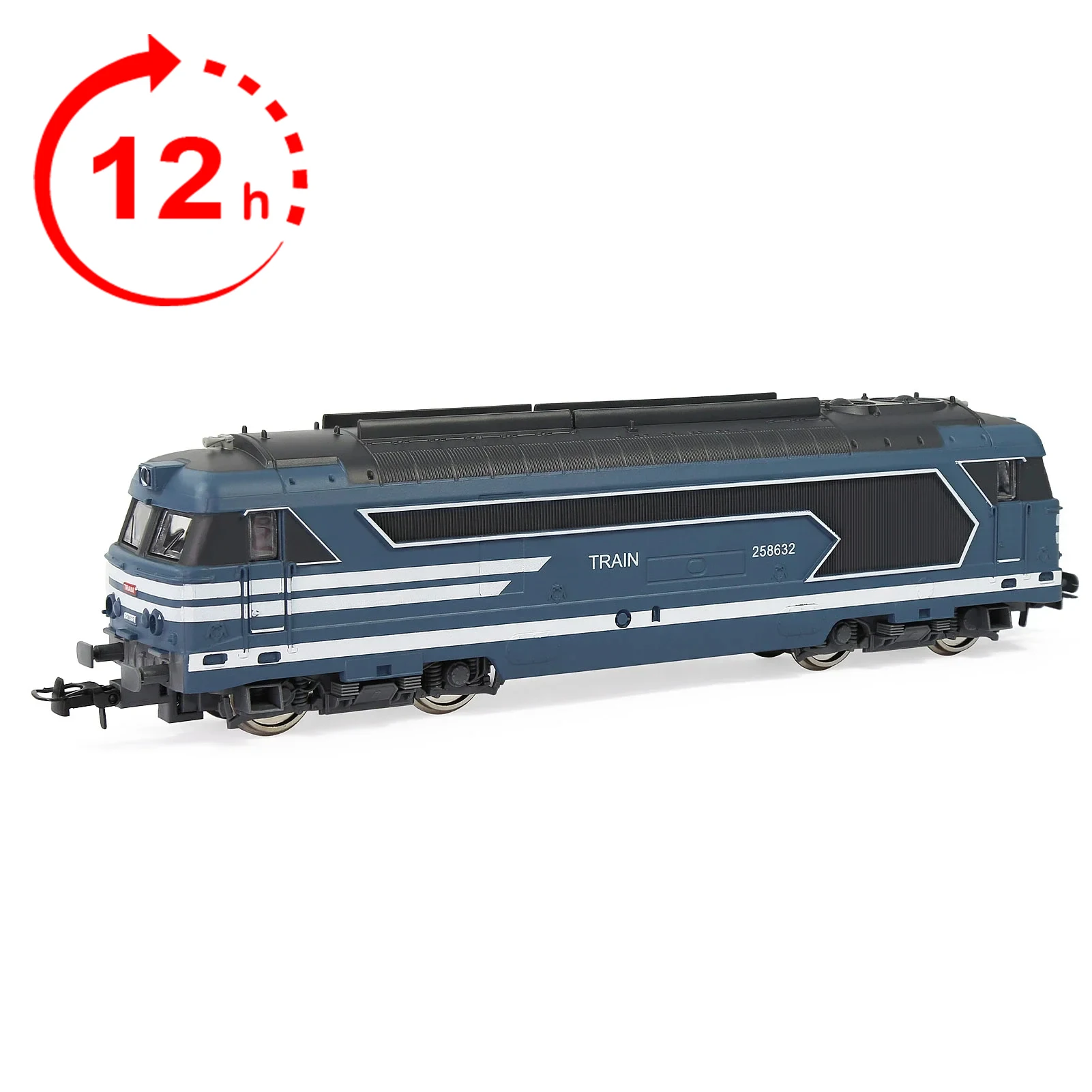 

Evemodel HO Scale 1:87 Model Train Model Railway Locomotive EU Style HCT8702B