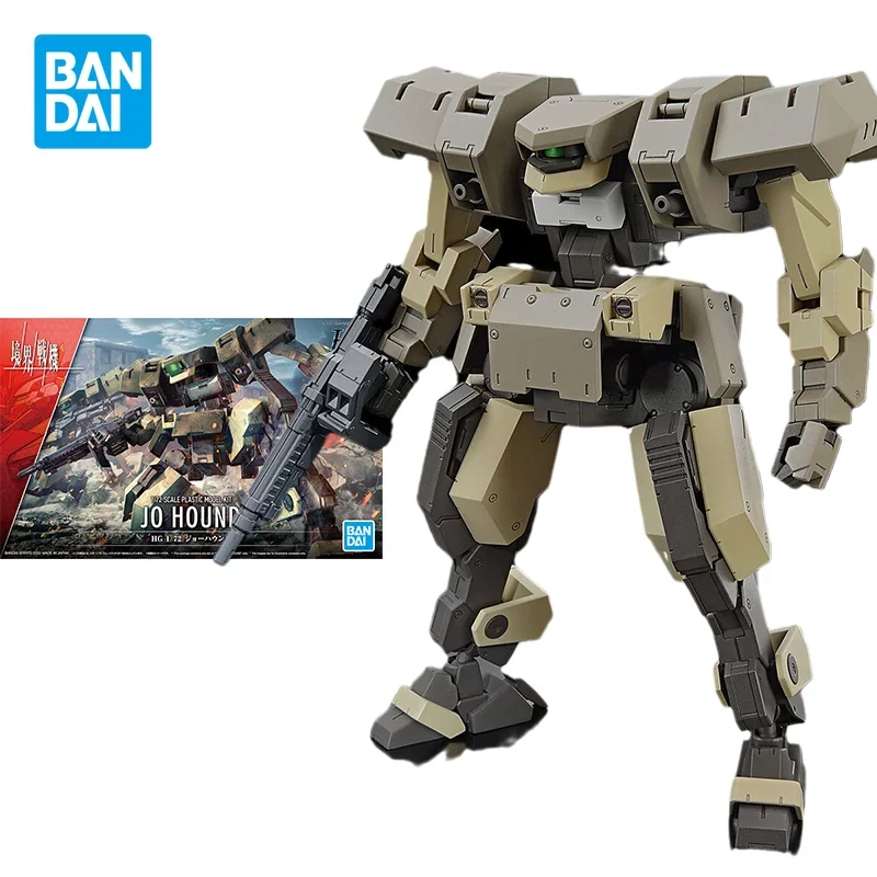 Bandai Original Gundam Model Kit Anime Figure HG 1/72 JO HOUND MAILeS Action Figures Collectible Ornaments Toys Gifts for Kids