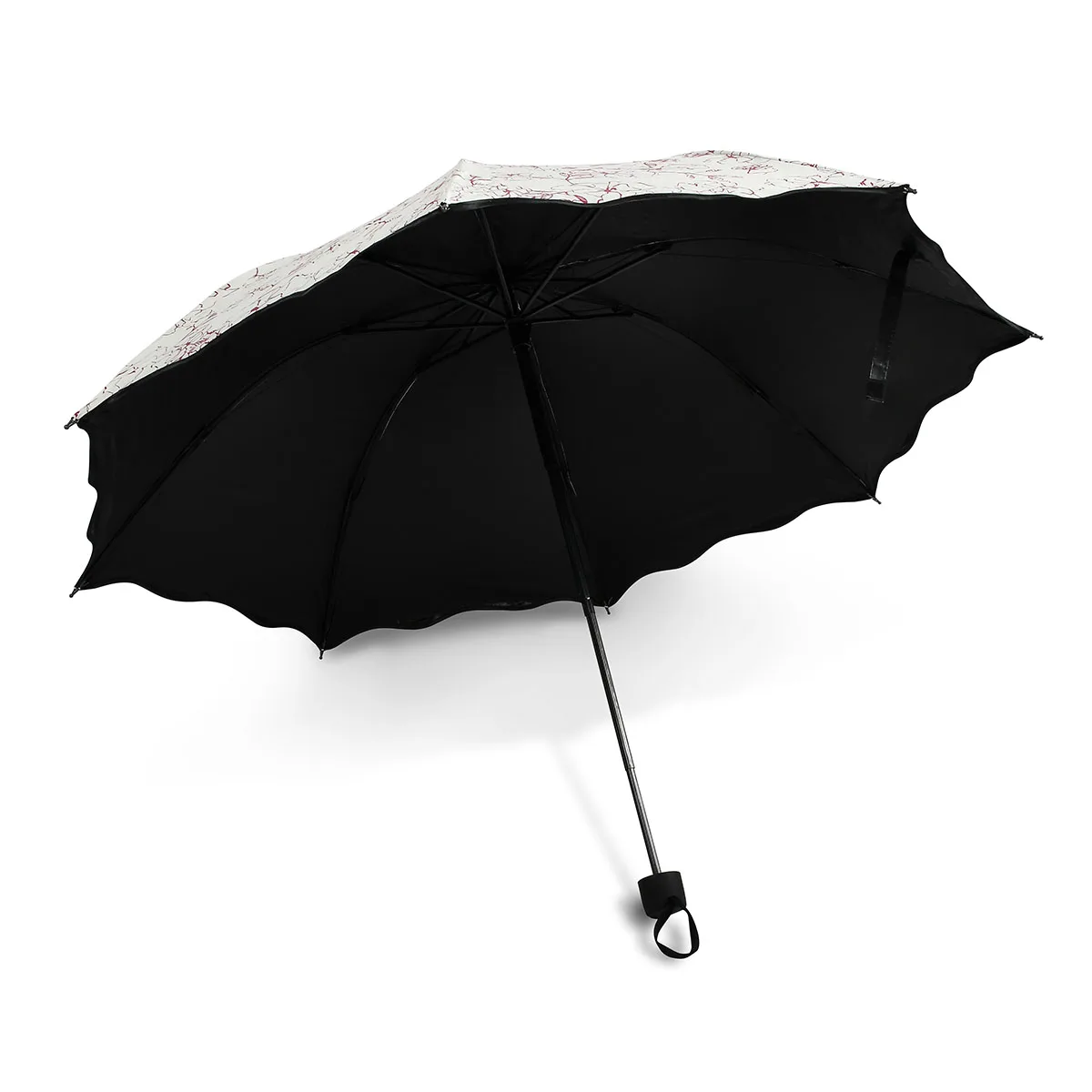 Folding Sun Umbrella Women\'s Sunscreen UV Protection Sunshade Umbrella Three fold Umbrella