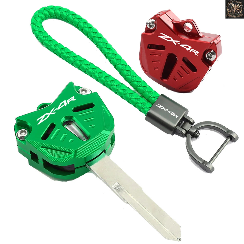 For KAWASAKI ZX-4R ZX4R 4r ZX Motorcycle Key Ring Case Key Cover Keychain Accessories CNC Hot Deal