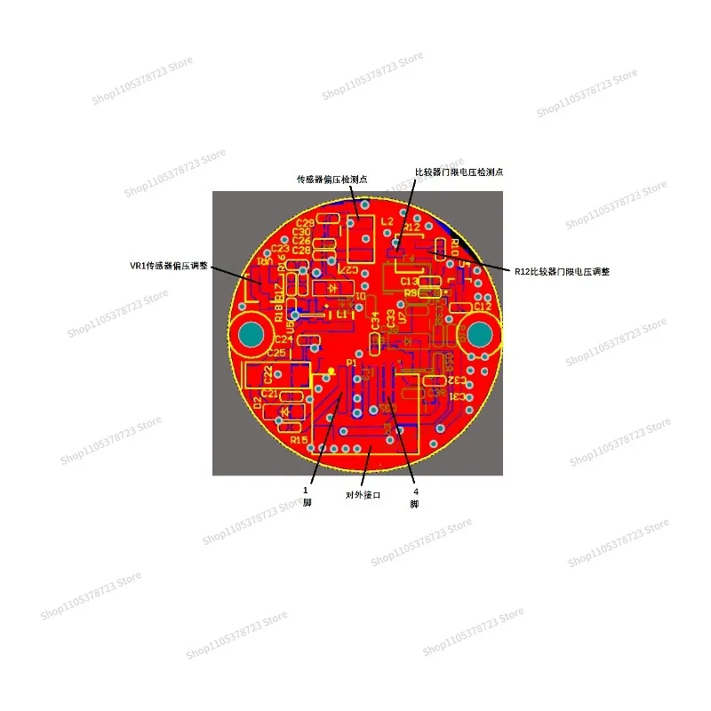 For Photon Counting Board, Sensor 60035 SIPM Evaluation Board Pulse Output Single Power Supply