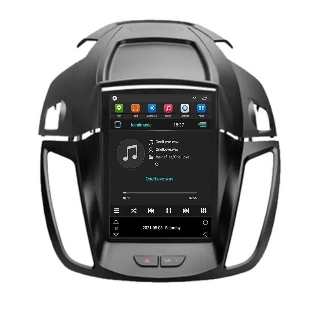 Für Tesla Stil 2Din Android 13 Auto Radio Für Ford Kuga 2 Escape 3 2012-2035 multimedia Video Player GPS Stereo Carplay DSP RDS