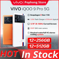 VIVO iQOO 9 Pro 5G 12GB RAM Gaming Mobile Phone 6.78 