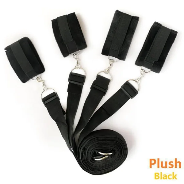 Couples Bed Handcuffs Adult Games Sex Tools Restraint Foot Handcuffs Bondage Bed Love Toys For Lovers