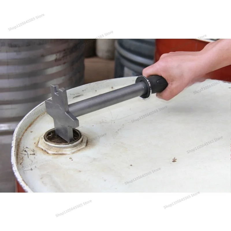 For Extended Handle, Oil Bucket Wrench, Lid Opener, Iron Plastic Bucket Opener, Multifunctional Bottle Opener