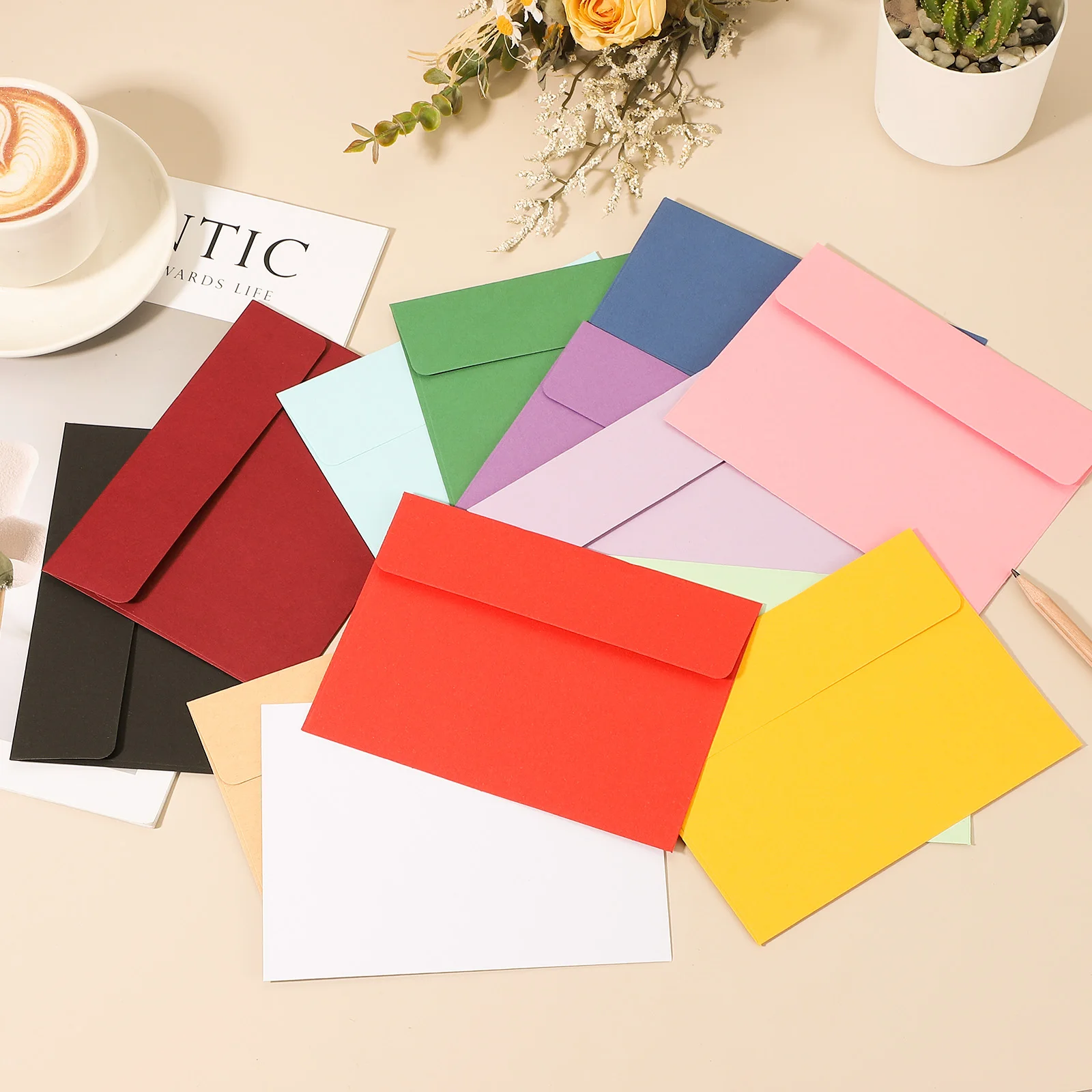 

24 шт. бумажные конверты формата А2, объявление, почтовая рассылка, самозапечатывающиеся конверты для приглашения, открытка, свадебные поздравительные открытки, фотоподарочный конверт