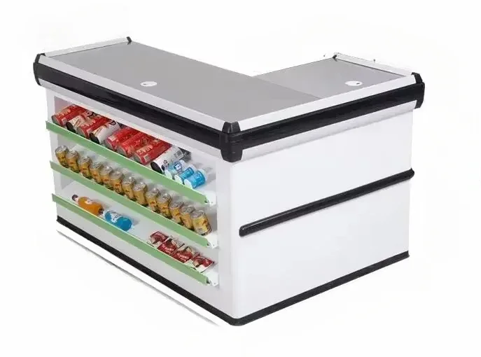 Easy to use Supermarket Convenience Store Cashier Counter Snack Shop Sugar Rack Corner Supermarket Cashier Counter