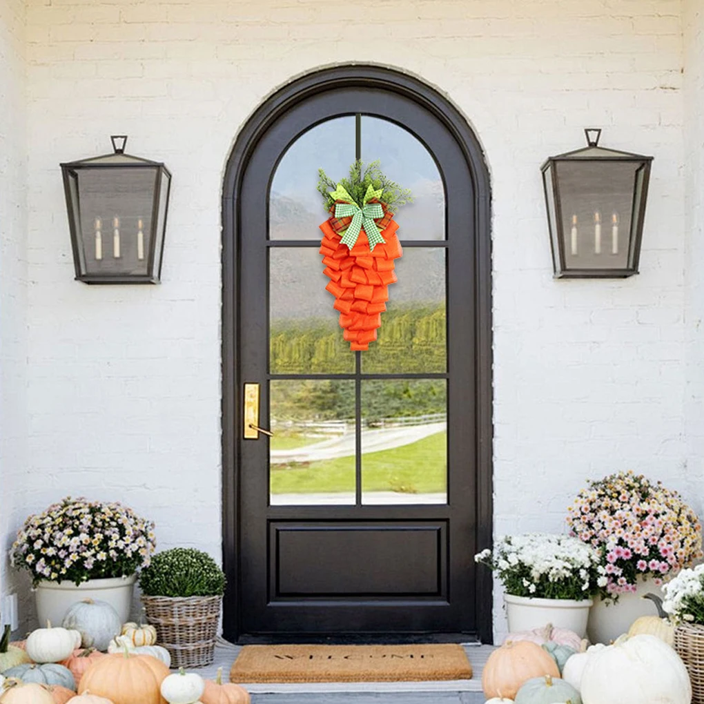 

Carrot Door Hanging Durable And Festive Easter Decor Made Of Materials Fabric Carrot Home Decoration