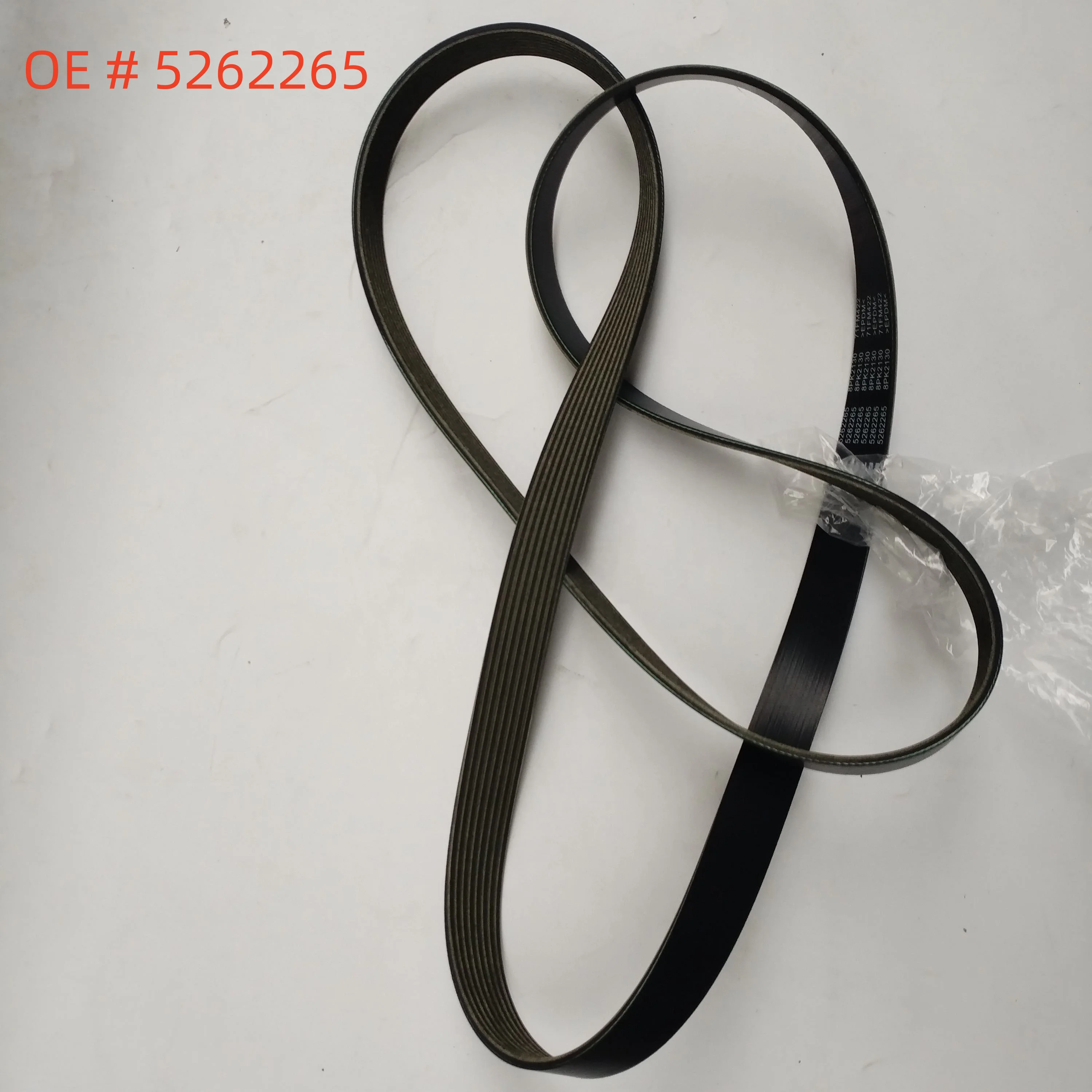high quality new 5262265 8pk2120 Durable Mechanical Parts Fan Belt For Cummins Diesel Engine
