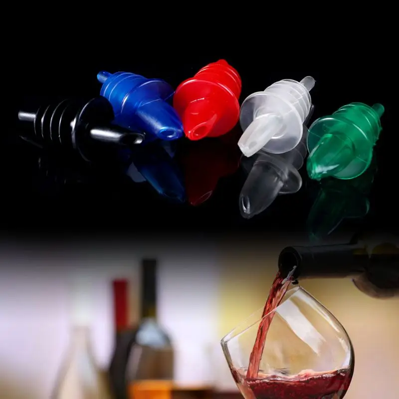 Botol Anggur Spirit Minuman Keras Plastik Tuangkan Minuman Koktail Penuang Aliran Gratis Dropship
