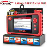 2024 LAUNCH CRP123 V2.0 PLUS car Full system obd 2 diagnostic scanner Tool body system engine system live data ECU Information