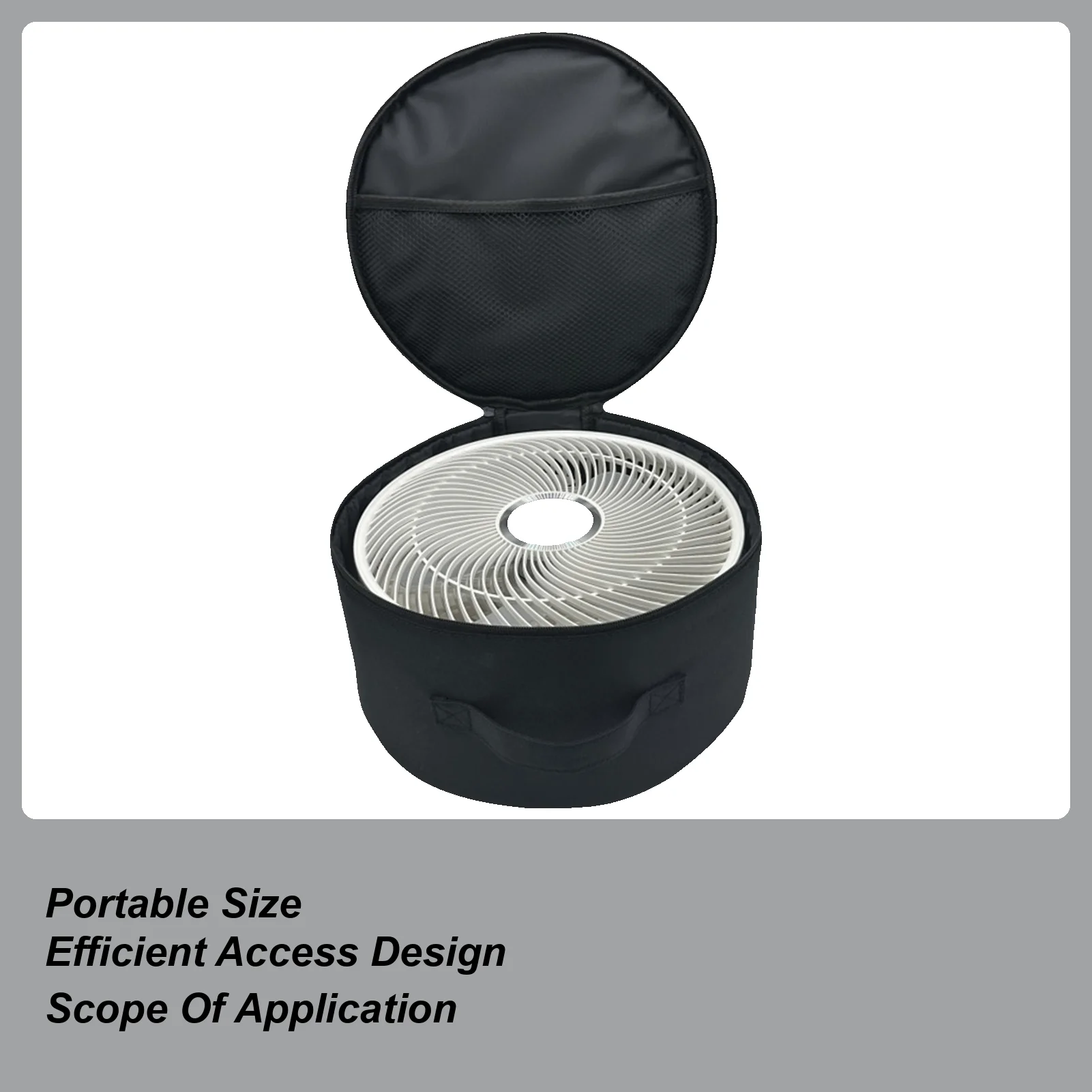 

Водонепроницаемая сумка для хранения вентилятора, водонепроницаемый чехол для хранения, портативный круглый чехол, сумка для мужчин и женщин, рабочее место, пикник, кемпинг, путешествия на открытом воздухе