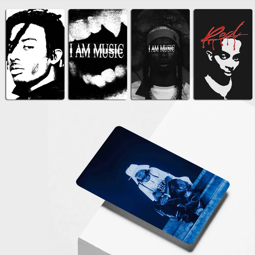 P-Playboi Carti I AM MUSIC Stickers for large chip cards, bus cards bank cards stickers non-fading and waterproof