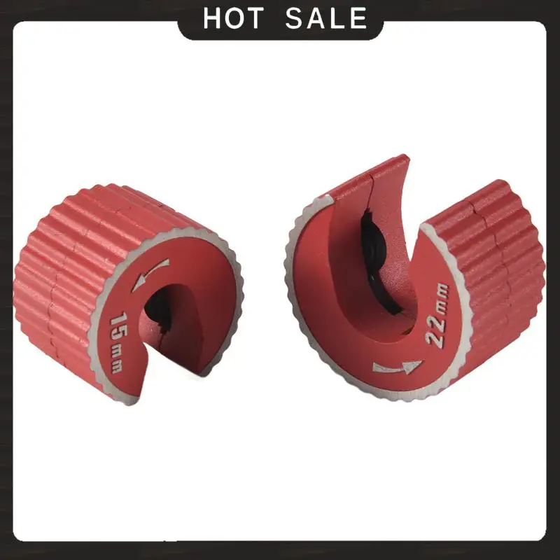 24-Hour Delivery 2PCS 15Mm & 22Mm Copper Pipe Cutter Mini Auto Pipe Slice Tool Zinc Alloy Tube Cutter For Cutting Copper Aluminu