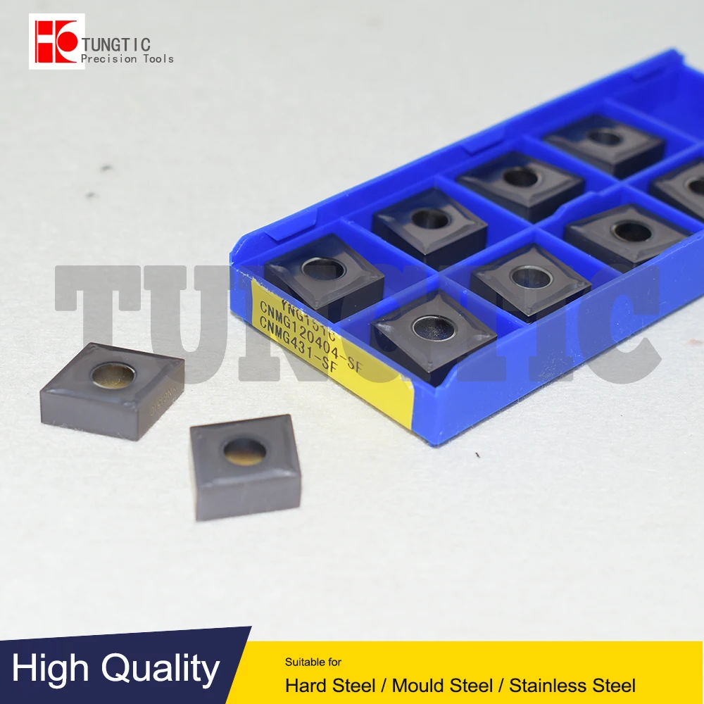 

CNMG120404-SF YNG151C CNMG431-SF CNMF 120404 ZCC токарный резец твердосплавный инструмент для чистовой обработки металла