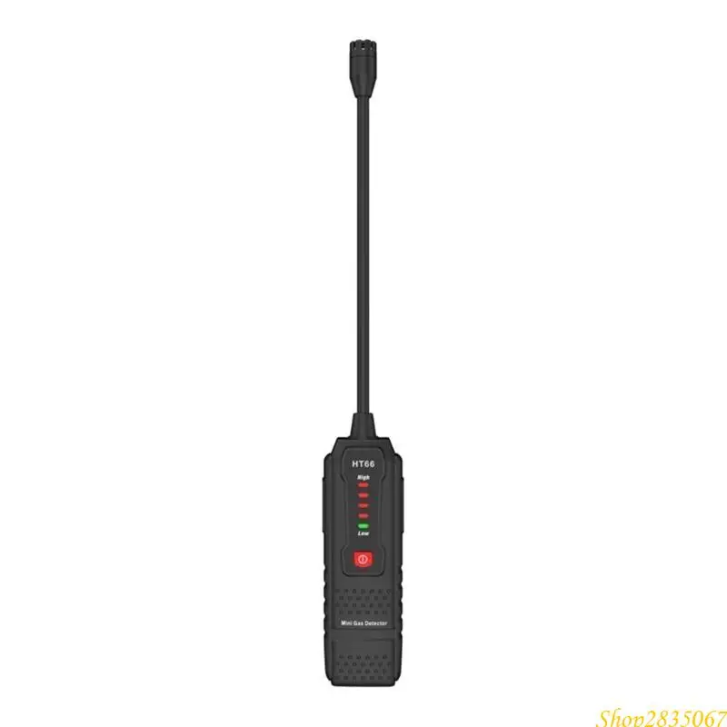 Handheld-Gas Leak Detector with Audible-Visual Alarm Natural Methane Gas Sniffer 831F