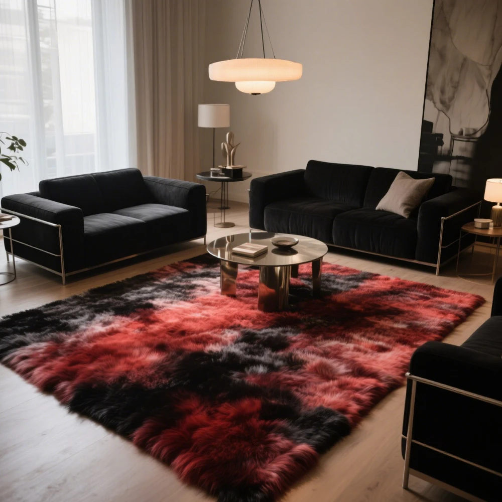 

VIKAMA Noise - Reducing Sound - Absorbing Pure Woolen Silk Carpet, Creating Immersive Home Theater Atmosphere