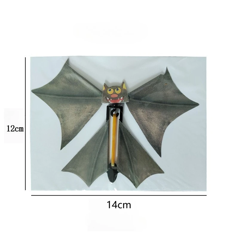 1pcs Creative Bat Toys Short Time and Short Distance Flying Toys Flight Status Display Novel and Quirky Toy Magic Props