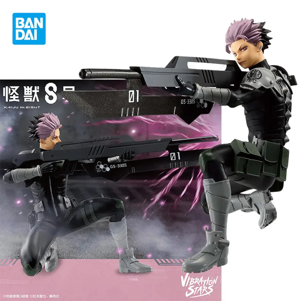 

Original Bandai BANPRESTO VIBRATION STARS Kaiju No. 8 GEN NARUMI 24CM Anime figure Model Toy Collections Gift