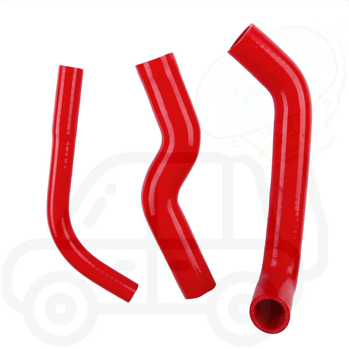 

3PCS 3PLY Silicone Radiator Pipe Hose Kit Auto Tubes Set For Autobianchi A112 3-7 Series 900 1000 1050 Lancia A 112 S3 S4 S5