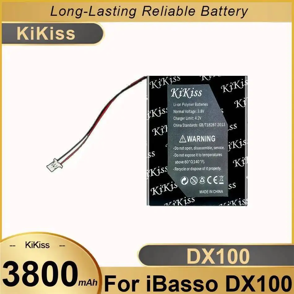 

Аккумулятор MP3 MP4-плеер, долговечный, надежный, мощность 3800 мАч для Ibasso DX100