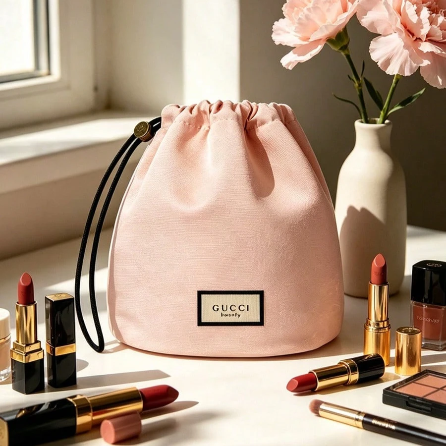 Women Bags Gucci - Gucci-Tasche für Damen, Kosmetiktasche mit Kordelzug,