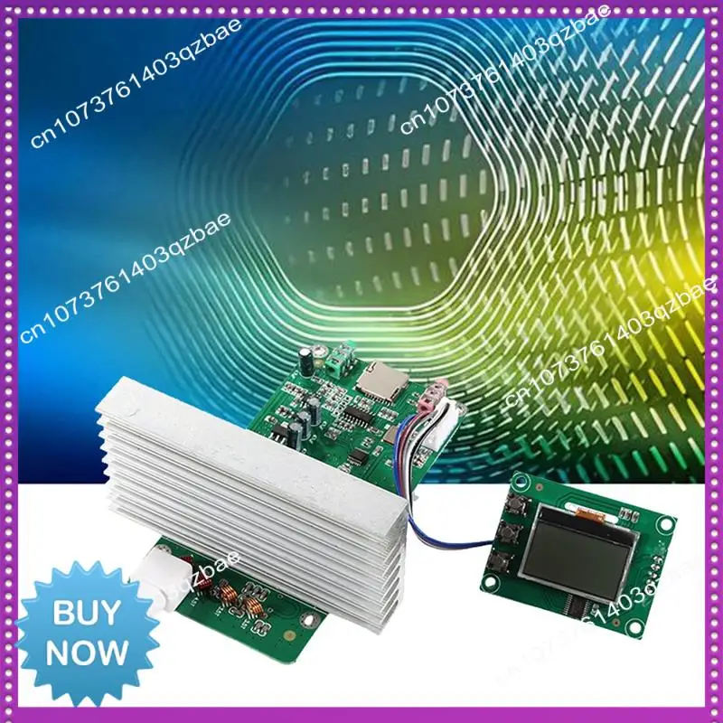 

Hot Ltem LED Display Module Kit Stereo Digital Frequency PLL 15WFM Transmitter Radio Multifunction LED Module Durable