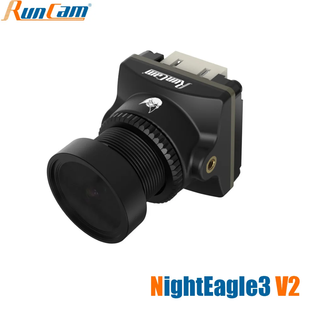 RunCam Night Eagle 3 V2 1500TVL 8.5g Ultra Light FOVD NTSC/PAL CMOS FPV Starlight Night Vision Camera for FPV RC Drone Parts