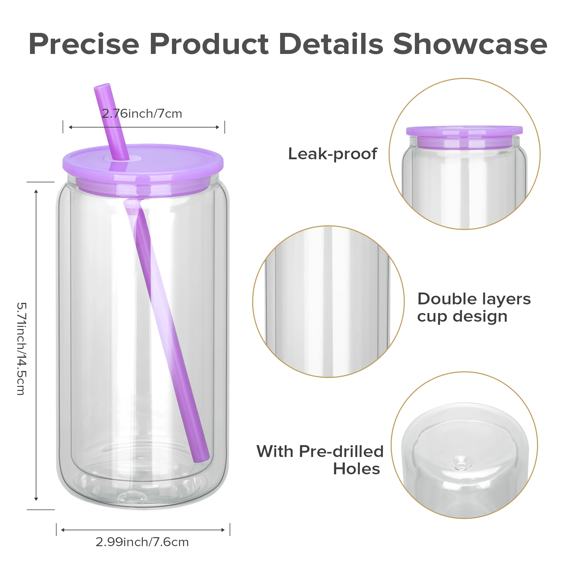 Pacote com 25 Copos de 16oz pa - Sublimation Mug Blank avaliação e preço