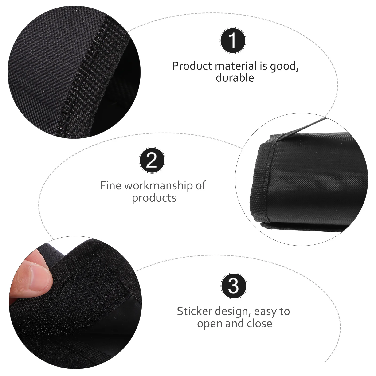 

2Pcs Portable Football Training Hurdle Storage Oxford Cloth Wrapper Durable Waterproof Lightweight Easy Storage